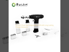 1/4 inci Chuck Ukuran bedah tulang bor dengan Charger Aksesoris tahan lama